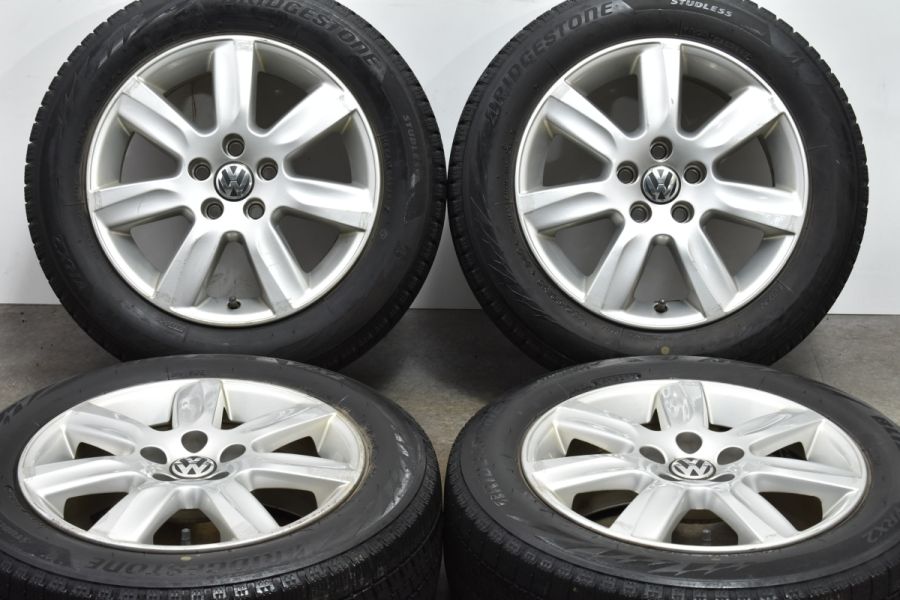 VW純正ホイール、スタッドレスタイヤ185/60R15