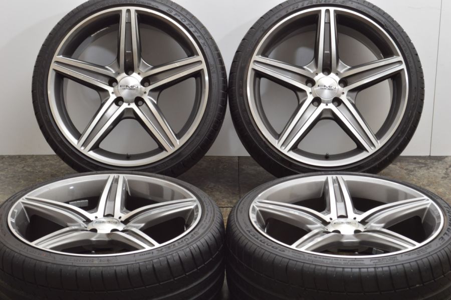 ホイールのみ販売可能】EMNジャーマニー 19in 8.5J +35 9.5J +35 PCD112 トライアングル TSH11 245/35R19  275/30R19 W211 W218 W219 中古 タイヤホイールセット | パーツ販売ナンバーワン