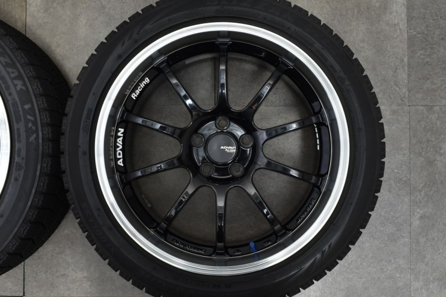 程度良好品】アドバンレーシング RS-D 17in 7.5J +50 PCD100 ブリヂストン ブリザック VRX 215/45R17 86  カローラスポーツ BRZ 中古 スタッドレスタイヤホイールセット | パーツ販売ナンバーワン