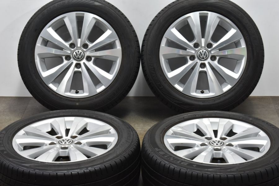 正規品】VW 5G ゴルフ7 純正 16in 6.5J +46 PCD112 ダンロップ ルマン5 205/55R16 フォルクスワーゲン  ヴァリアント ジェッタ RONAL製 中古 タイヤホイールセット | パーツ販売ナンバーワン