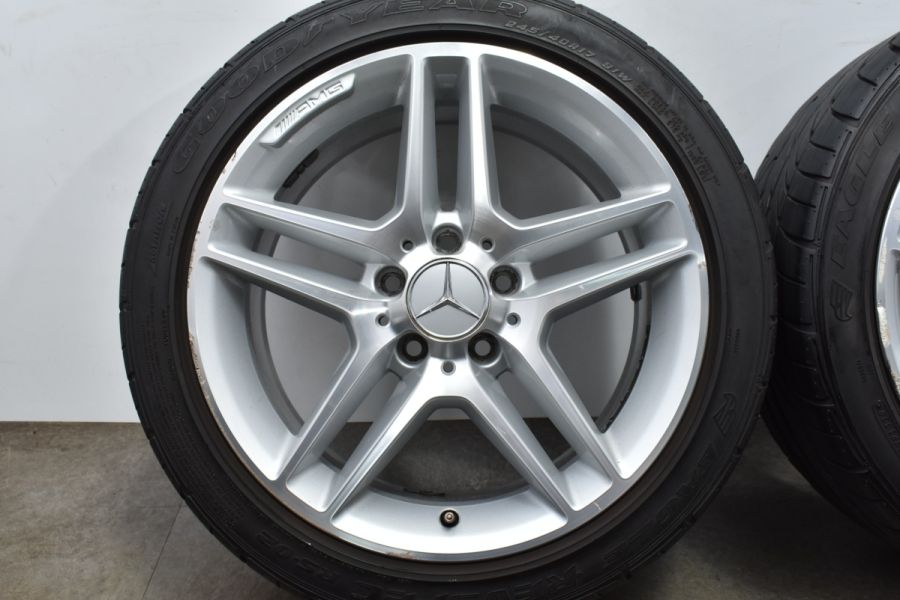 程度良好品】ベンツ W204 Cクラス AMGライン 純正 17in 7.5J +47