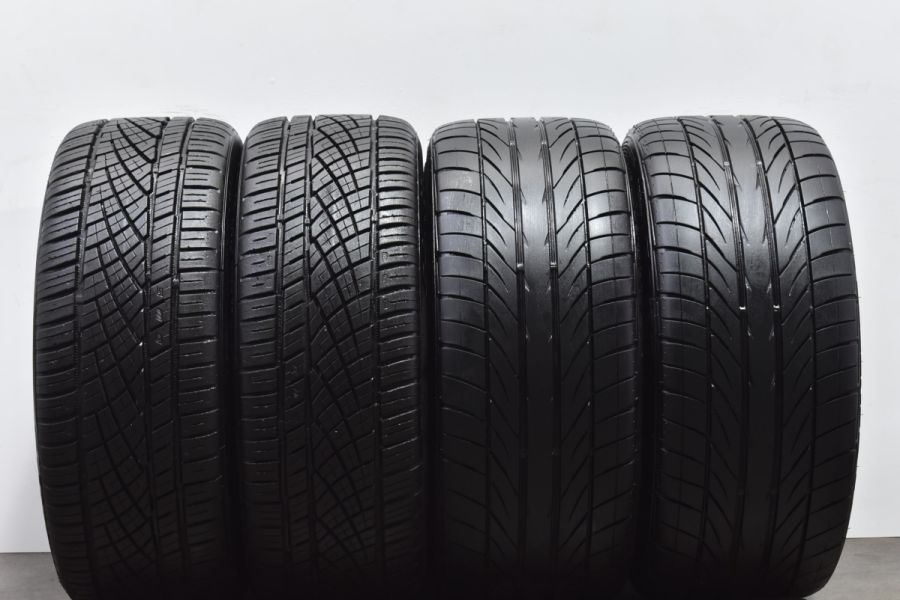 【程度良好品】ベンツ W204 Cクラス AMGライン 純正 17in 7.5J +47 8.5J +58 PCD112 225/45R17  245/40R17 品番:A2044019602 A2044019702