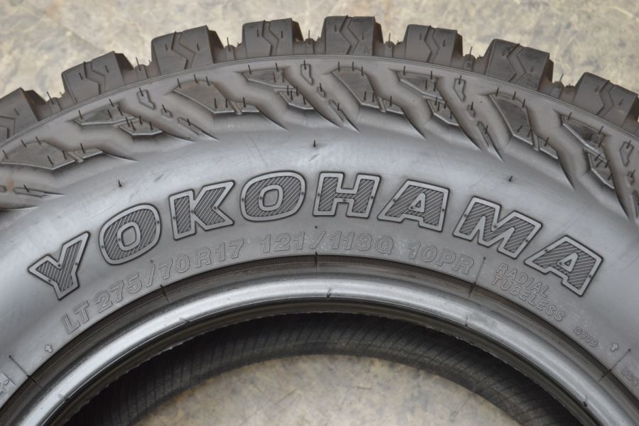 超バリ溝 2022年製】ヨコハマ ジオランダー M/T G003 LT275/70R17 121