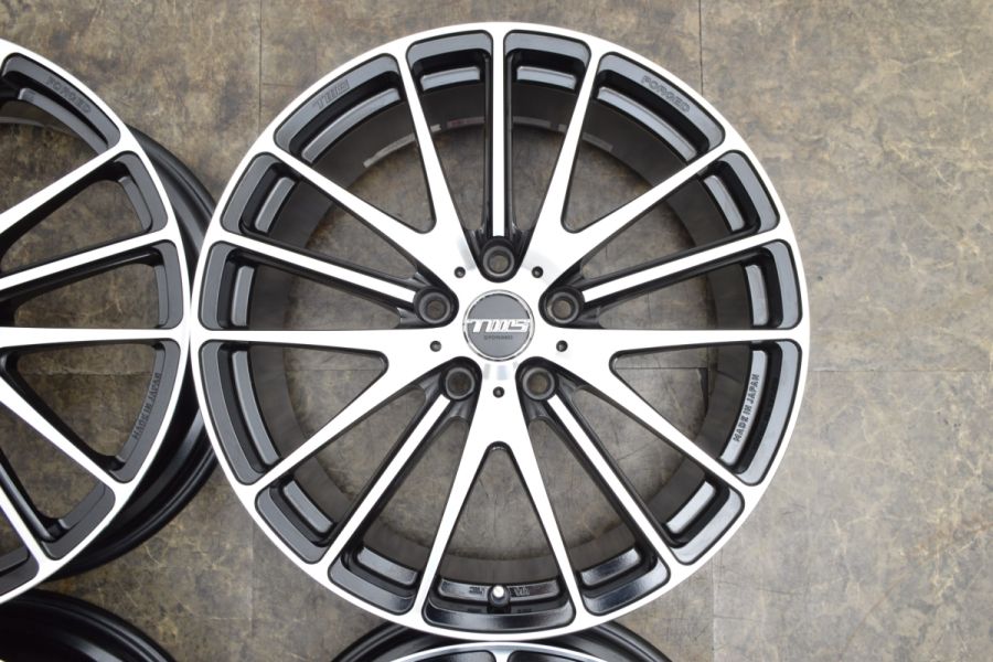 鍛造 美品】TWS FORGED EXlete 115F MONOBLOCK 18in 7.5J +45 PCD114.3 