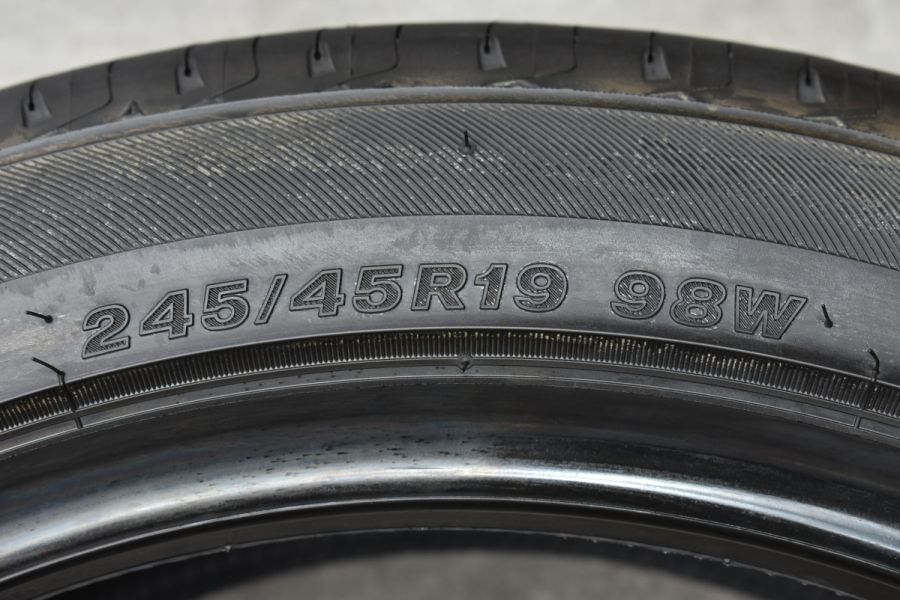 超バリ溝 9.5分山 2022年製】ブリヂストン レグノ GR-XII 245