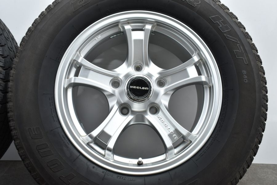 【まーーー】ウェッズ　キーラーフォース　18インチ　② 程度良好品】Weds キーラー フォース 18in 8J +52 PCD150 ブリヂストン