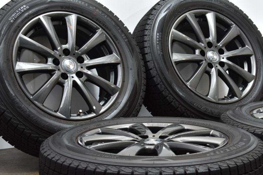 バリ溝 美品】チームスパルコ VAROSA 17in 7J +43 ダンロップ 