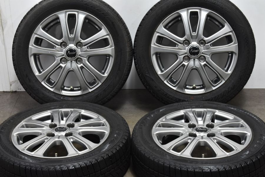 程度良好品】ARREEST 14in 4.5J +45 PCD100 ハンコック winter icept iZ2A 155/65R14 N-BOX  サクラ ekカスタム ワゴンR タント ムーヴ 中古 スタッドレスタイヤホイールセット | パーツ販売ナンバーワン