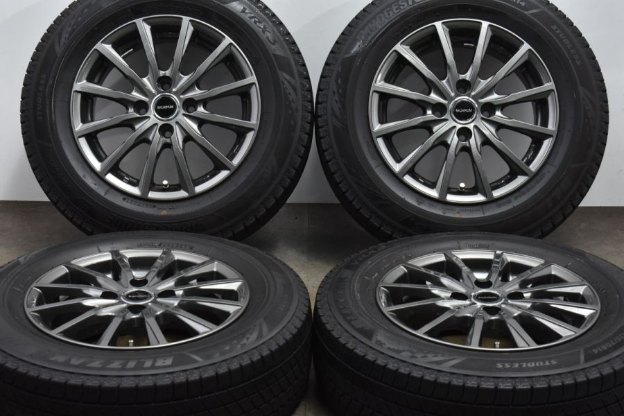 バリ山！スタッドレスタイヤ セット ブリザックVRX3 175/70R14 21年製造