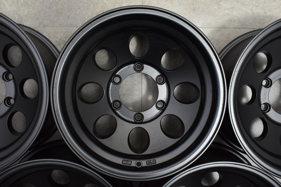 未使用 展示品】ジムライン TYPE2 15in 8J -28 PCD139.8 5本