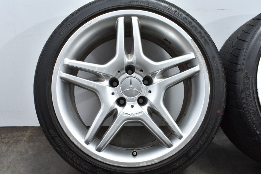 【正規品】メルセデスベンツ W211 Eクラス AMG 純正 18in 8J +30 9J +39 ダンロップ ルマン 245/40R18  265/35R18 A2114012602 A2114012702