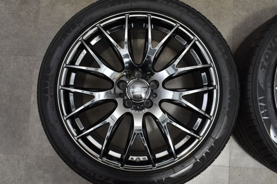 ドレスアップ用に】RAYS HOMURA 2X9Plus 20in 8.5J +44 PCD114.3 トーヨー プロクセス FD1  245/45R20 NX ハリアー RAV4 エクストレイル 中古 タイヤホイールセット | パーツ販売ナンバーワン