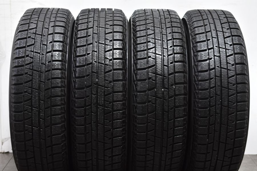 【美品】GRASS 14in 5J +39 PCD100 ヨコハマ アイスガード5PLUS iG50+ 165/65R14 ルーミー タンク パッソ  デリカD:2 ソリオ ジャスティ