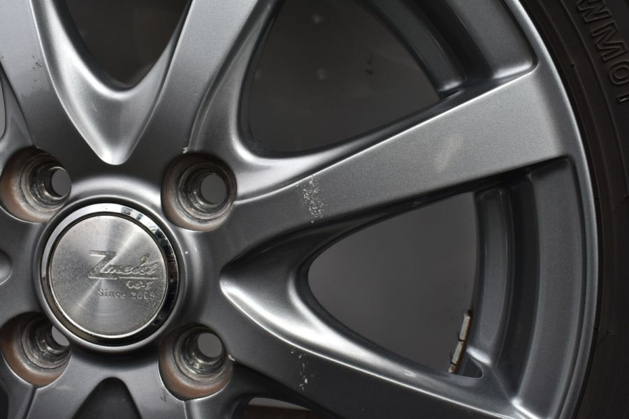 スタッドレスタイヤホイール 大特価】Z-meist 14in 4.5J +45 PCD100 ダンロップ ウインター