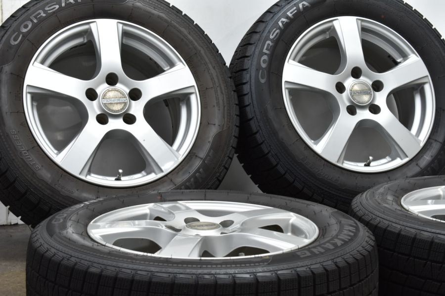 送料込 バリ溝 ホイール　タイヤ　セット　205 65 15 インチ 送料込 バリ溝 ホイール タイヤ セット 205 65 15 インチ - メルカリ