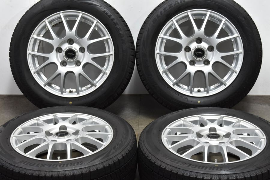 良好品】トップラン 15in 6J +45 PCD114.3 ブリヂストン ブリザック VRX2 185/60R15 ジャパンタクシー フリード  スタッドレス 中古 スタッドレスタイヤホイールセット | パーツ販売ナンバーワン