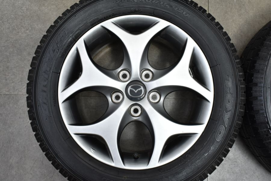 マツダ ビアンテ 純正 16in 6.5J +50 PCD114.3 トーヨー ガリット G5 205/60R16 プレマシー MAZDA3 アクセラ  流用 中古 スタッドレスタイヤホイールセット | パーツ販売ナンバーワン