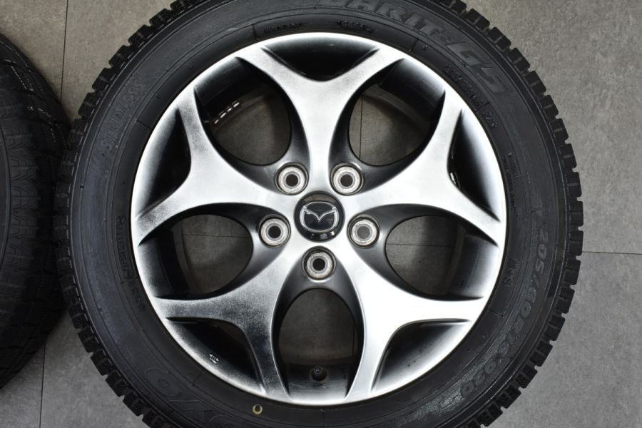 マツダ ビアンテ 純正 16in 6.5J +50 PCD114.3 トーヨー ガリット G5 205/60R16 プレマシー MAZDA3 アクセラ  流用