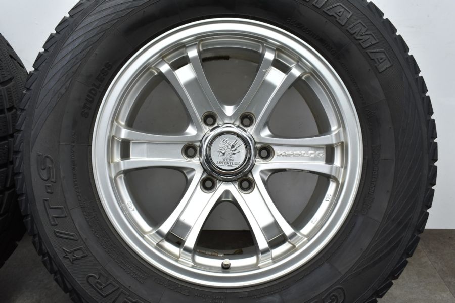 【ホイールのみ可】Weds キーラー フォース 17in 7.5J +25 PCD139.7 ヨコハマ ジオランダー i/T-S 265/65R17  プラド ハイラックス サーフ