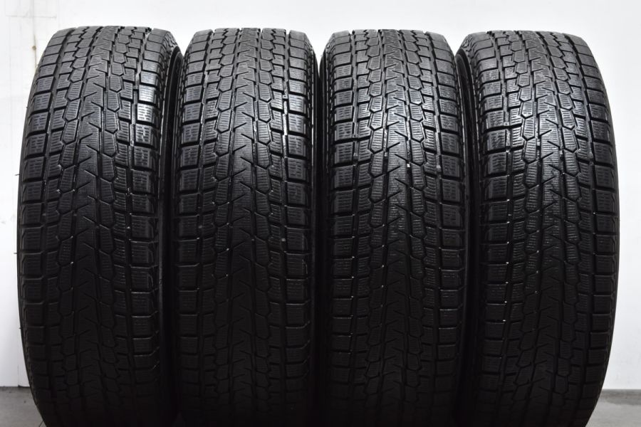 バリ溝】グラス 17in 7J +38 PCD114.3 ヨコハマ アイスガード G075 225