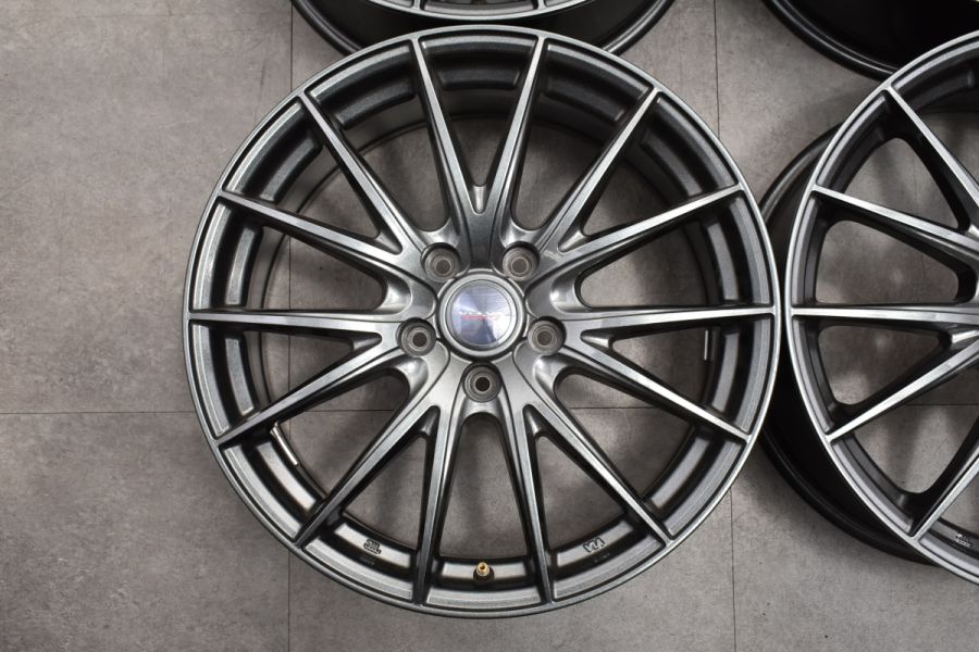 美品】WEDS VELVA SPORT2 18in 7.5J+55 PCD114.3 4本セット