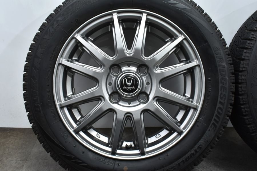 ブリヂストン 155/65R14 ホイール 5本スポーク BRIDGESTONE ブリヂストン Linz 5本スポーク アルミ 14 5.5j +45