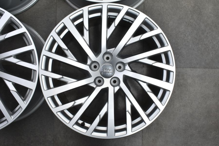 鍛造 新車外し品】アウディ 4N A8 純正 20in 9J +37 PCD112 4本