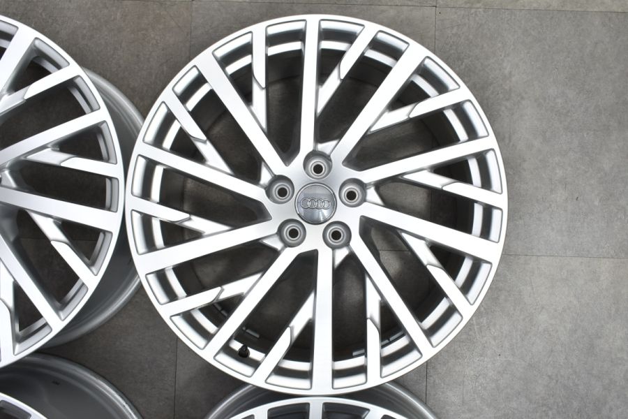 鍛造 新車外し品】アウディ 4N A8 純正 20in 9J +37 PCD112 4本
