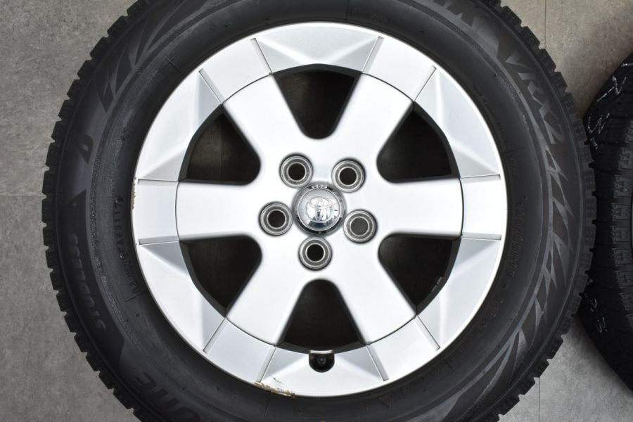 ホイールのみ可】トヨタ 20 プリウス 純正 15in 6J +45 PCD100 ブリヂストン ブリザック VRX2 195/65R15 アリオン  プレミオ 中古 スタッドレスタイヤホイールセット | パーツ販売ナンバーワン