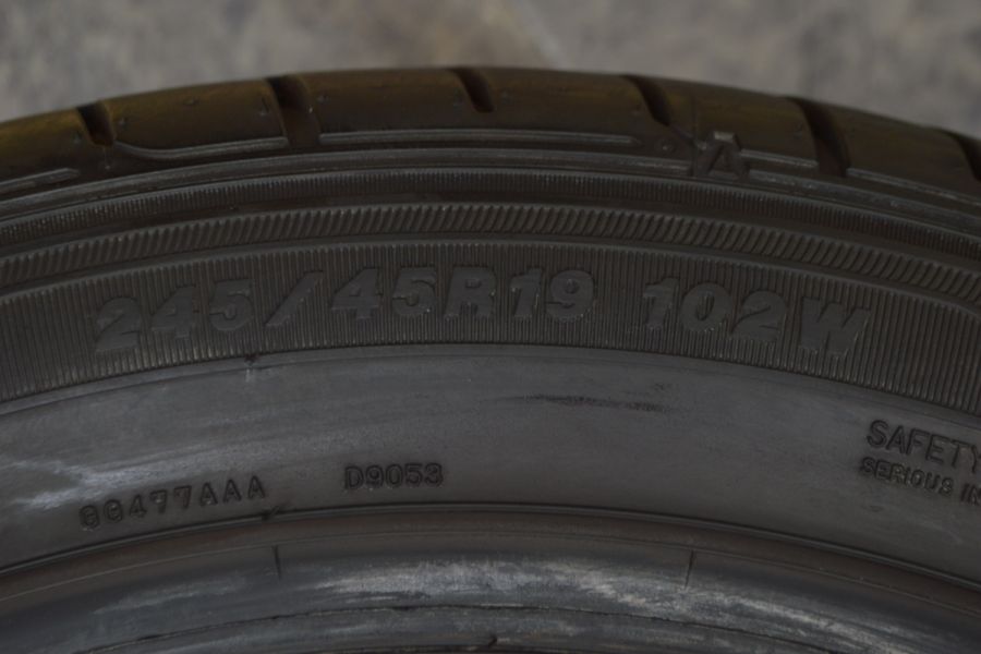 【低燃費タイヤ】グッドイヤー イーグル LS EXE 245/45R19 サマータイヤ 4本セット LS460 LS600h アルファード  ヴェルファイア