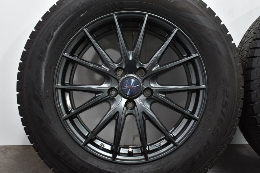 BS VRX2 195/65R15】スタッドレス【Weds VERVA SPORT ヴェルヴァ