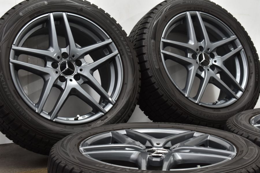 X156 GLA純正サイズ】WESTER S05 18in 7.5J +44 PCD112 ダンロップ