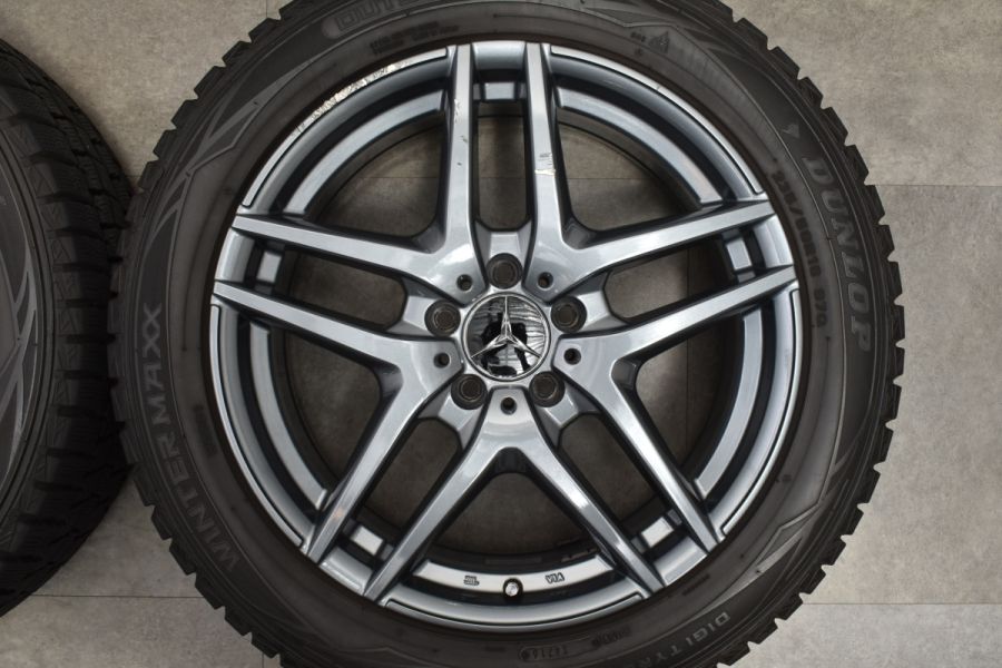 X156 GLA純正サイズ】WESTER S05 18in 7.5J +44 PCD112 ダンロップ 