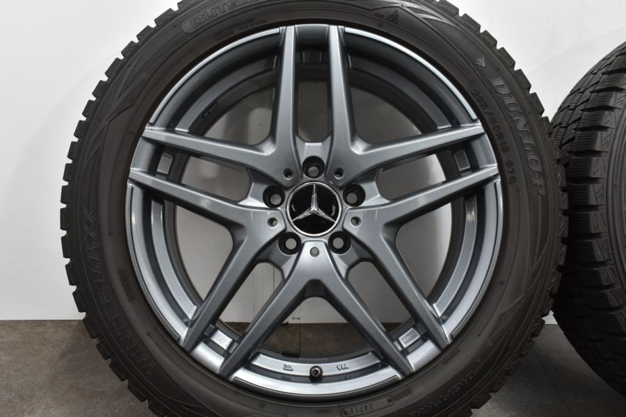 X156 GLA純正サイズ】WESTER S05 18in 7.5J +44 PCD112 ダンロップ