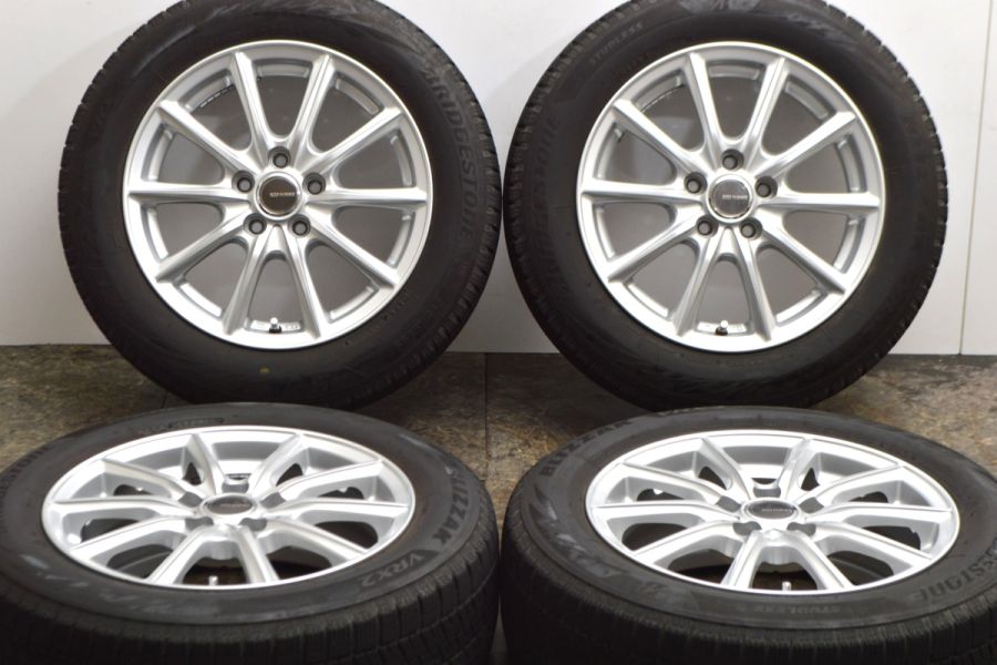 185/60R15スタッドレスタイヤ＋170系シエンタ純正鉄ホイル樹脂キャップ 中古