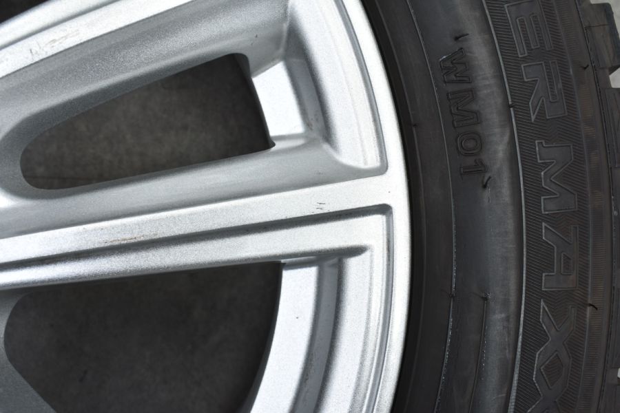 程度良好品】YIDA 16in 6.5J +53 PCD114.3 ダンロップ
