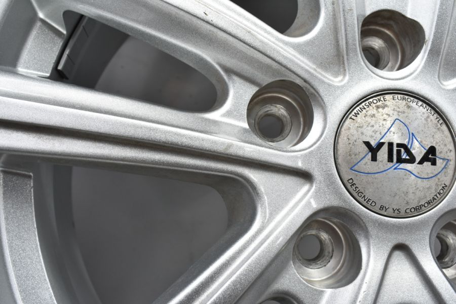 程度良好品】YIDA 16in 6.5J +53 PCD114.3 ダンロップ