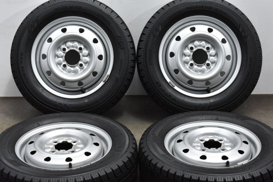 バリ溝！】155/70R13 スタッドレスタイヤ ホイールセット TOYO