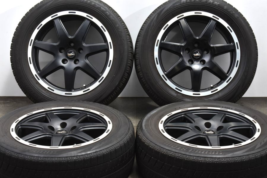 ジープ専用設計品】ラストラーダ TIRADO CROSS 17in 7J +35 PCD110 ブリヂストン ブリザック VRX 215/60R17  コンパス レネゲード JEEP 中古 スタッドレスタイヤホイールセット | パーツ販売ナンバーワン