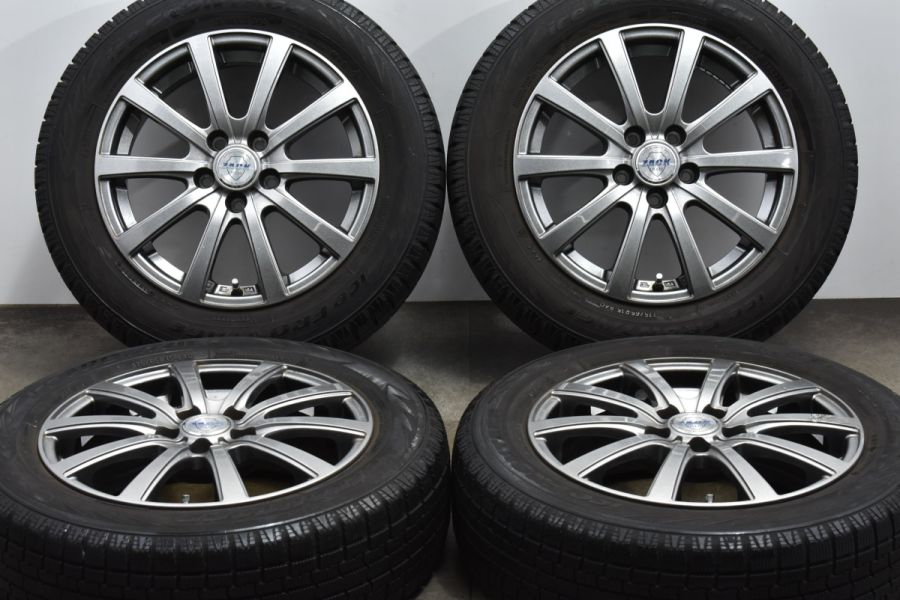 程度良好品】JAPAN三陽 ZACK JP-110 15in 5J +39 PCD100 アイスフロンテージ 175/65R15 トヨタ 170系 シエンタ  スタッドレス 中古 スタッドレスタイヤホイールセット | パーツ販売ナンバーワン