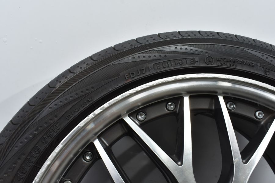 バリ溝】ロクサーニ マルチフォルケッタ 18in 7.5J+55 PCD114.3