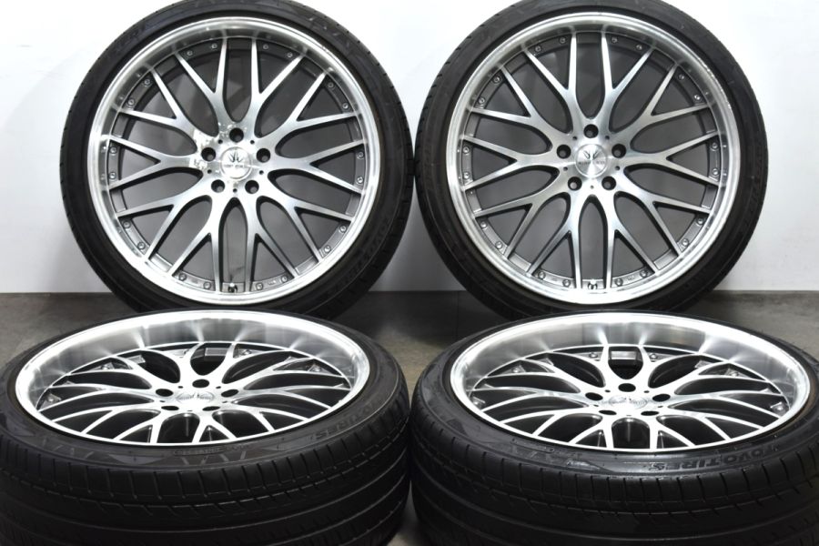 深リム カスタム用に】マルチフォルケッタ 21in 9J +38 PCD114.3 トーヨー プロクセス FD1 245/35R21 アルファ―ド  ヴェルファイア 中古 タイヤホイールセット | パーツ販売ナンバーワン