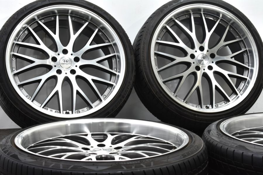 深リム カスタム用に】マルチフォルケッタ 21in 9J +38 PCD114.3 トーヨー プロクセス FD1 245/35R21 アルファ―ド  ヴェルファイア 中古 タイヤホイールセット | パーツ販売ナンバーワン