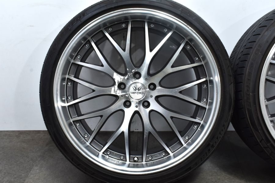 深リム カスタム用に】マルチフォルケッタ 21in 9J +38 PCD114.3 トーヨー プロクセス FD1 245/35R21 アルファ―ド  ヴェルファイア 中古 タイヤホイールセット | パーツ販売ナンバーワン