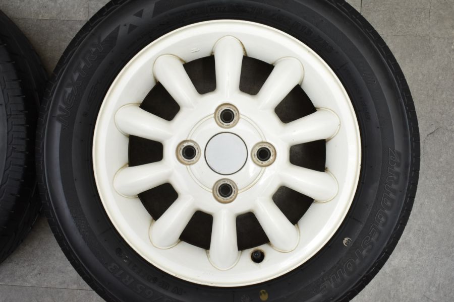 155/65R13 アルミ タイヤ4本セット No.243 ラパン、ワゴンR等