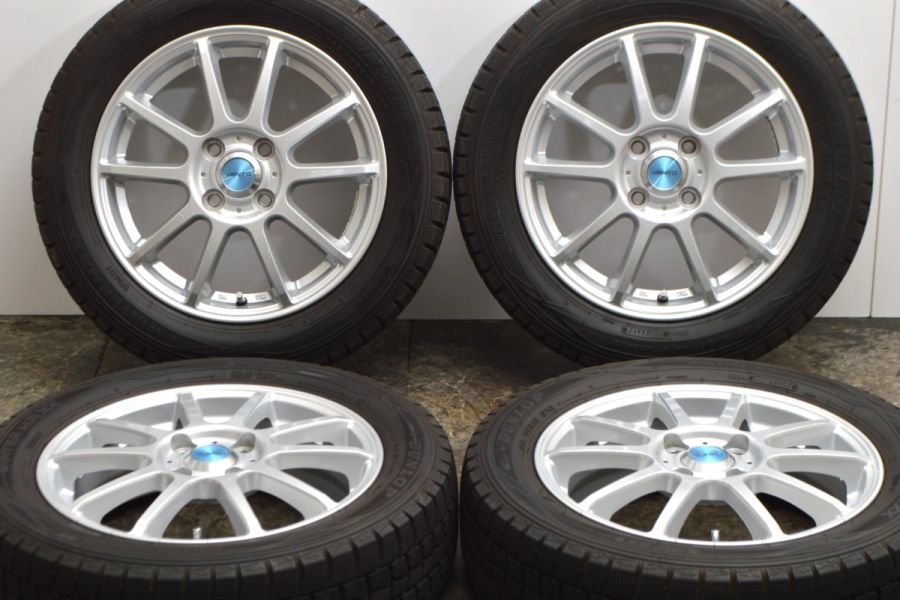 程度良好品】VENTO 15in 4.5J +43 PCD100 ダンロップ ウインター 