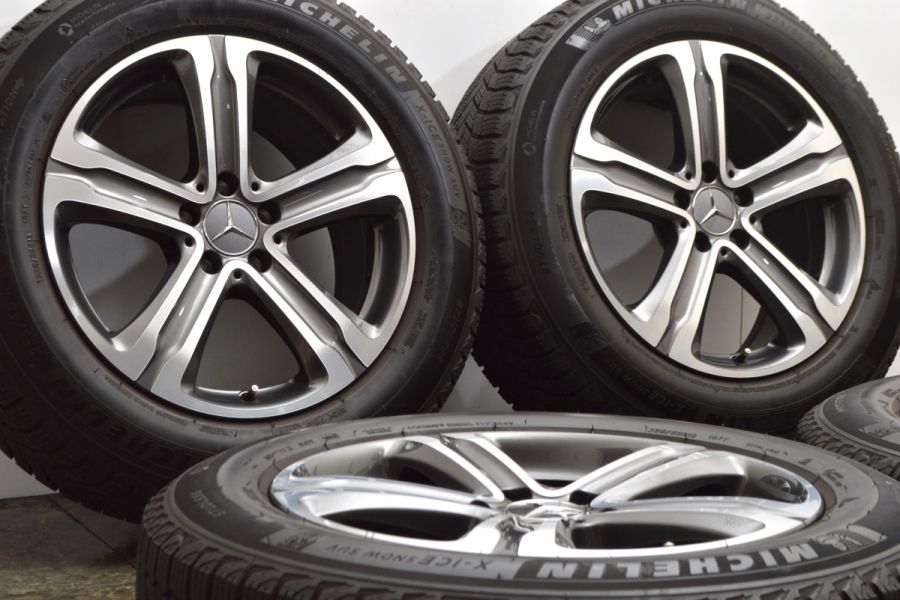 バリ溝】メルセデスベンツ X253 GLCクラス 純正 18in 8J +38 PCD112