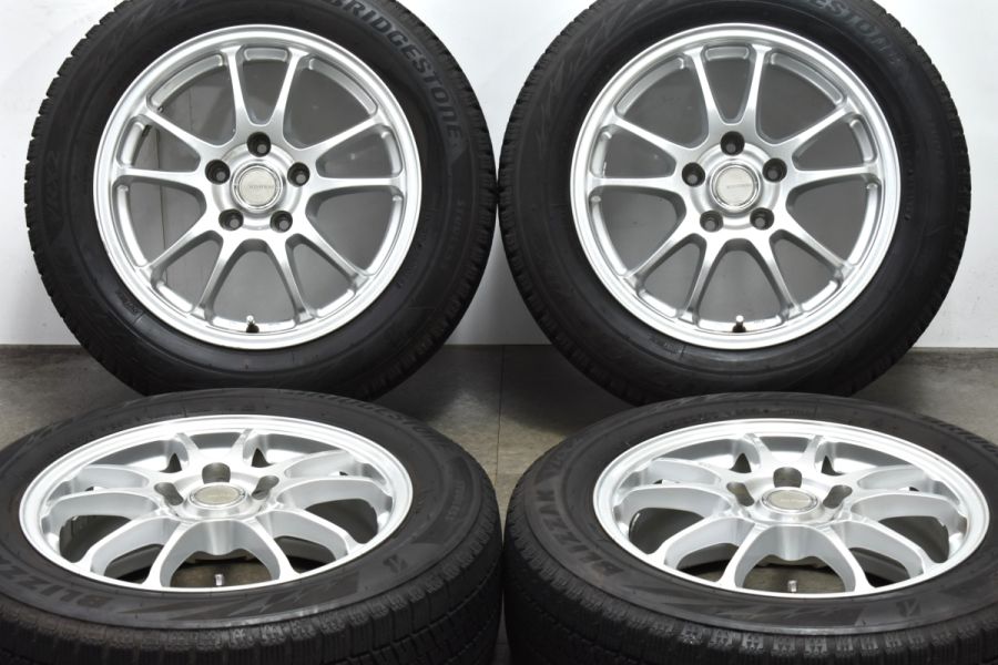 程度良好品】エコフォルム 16in 6.5J +46 PCD114.3 ブリヂストン 