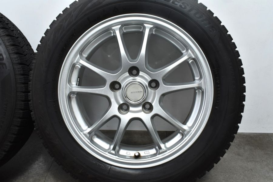 程度良好品】エコフォルム 16in 6.5J +46 PCD114.3 ブリヂストン 