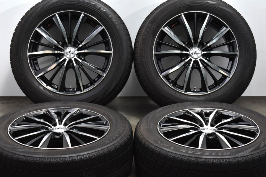 【ドレスアップ用に】Weds レオニス VX 17in 7J +42 PCD114.3 7J +42 PCD114.3 ブリヂストン ブリザック  VRX 215/60R17 C-HR エスティマ